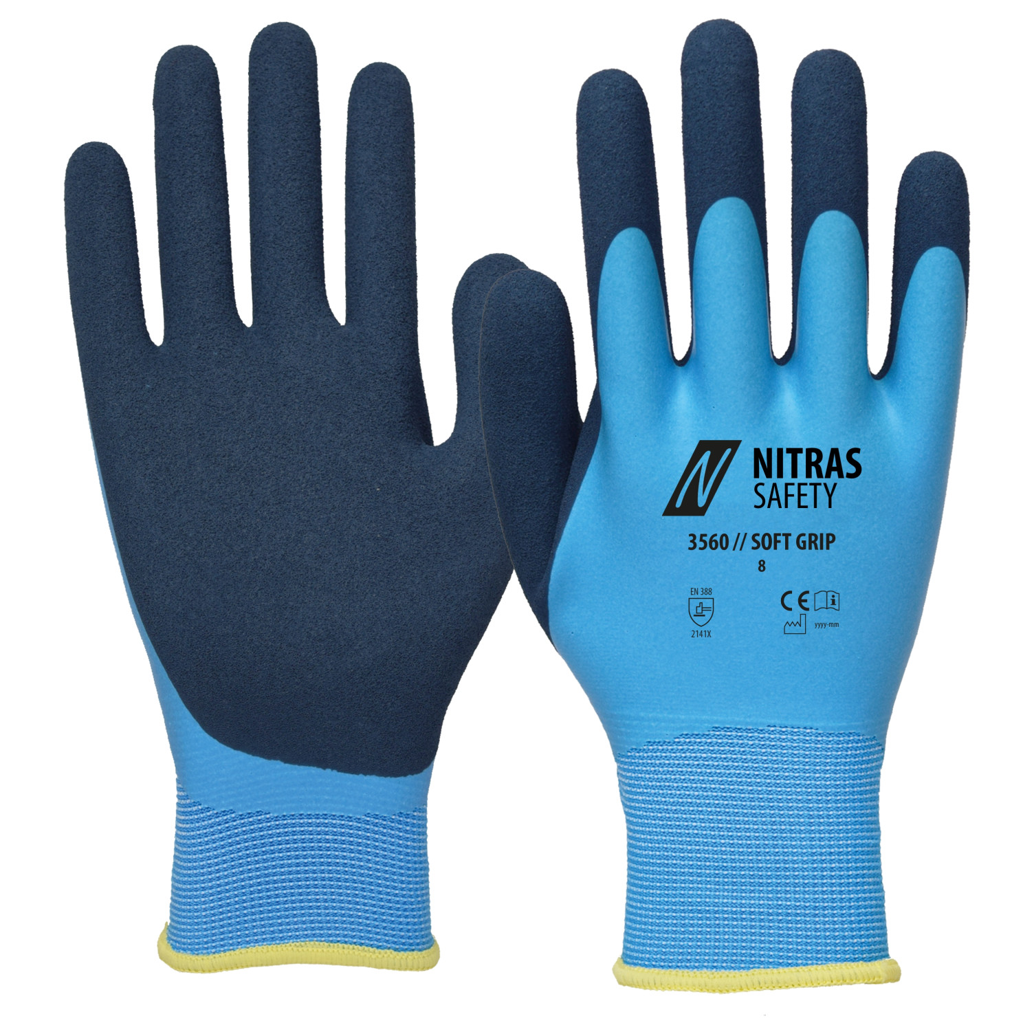 Рукавички NITRAS 3560 SOFT GRIP Розмір 11